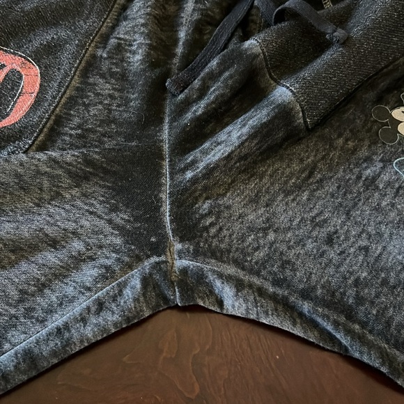 Disney sweatpants/joggers pants washed black lightweight knit size medium - Picture 16 of 16